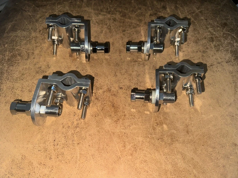 4 cb radio antena espejo montaje soporte perno jamón fm barco marina ENORME LOTE Foto 4 de 4