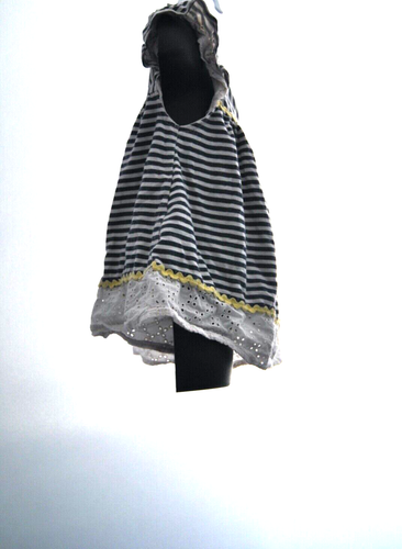 Toddler Dress by Kids Size 3T Blue and White Striped - Picture 11 of 24