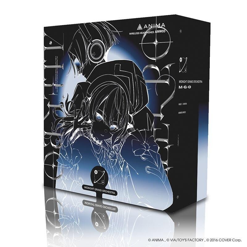 ANIMA Bluetooth Headphones ANW03 Midnight Grand Orchestra ANIMA Bluetooth Headphones ANW03 Midnight Grand Orchestra