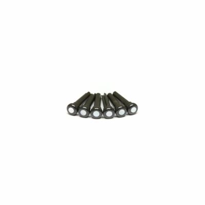 GRAPHTECH TUSQ Bridge Pins 4 mm Black-Mother of Pearl, 60 pcs