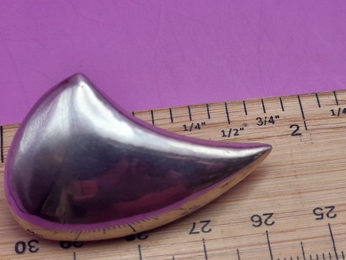 Orecchini eleganti modernisti astratti in argento sterling 925 cavi 10,3 grammi - Foto 5 di 12