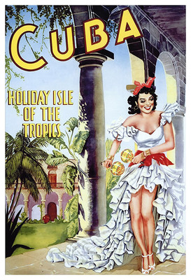 Cuba Poster, Holiday Isle of the Tropics