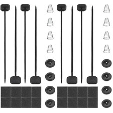 Fan Mounting Kit, Mellbree 2-Pack Electric Radiator Fan Mounting Kit Compatible