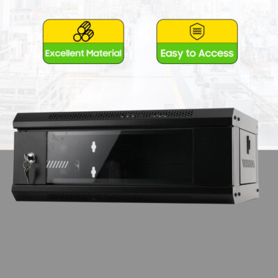 4U Rackmount Server Case  5404A 21.65×15.74×8.27inch floor/wall mounted