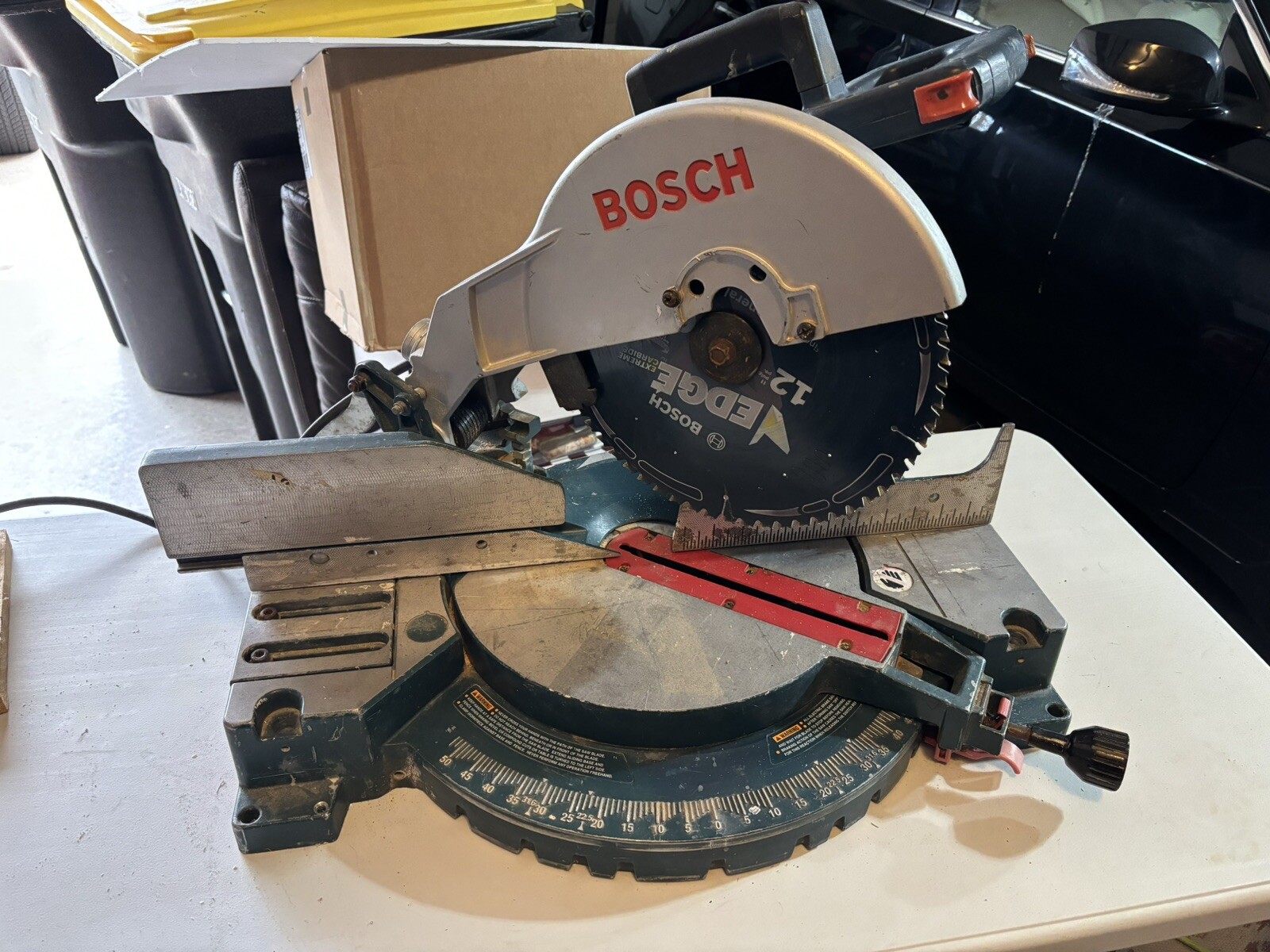 Bosch 12 In. Compound Miter Saw Model 3912 eBay