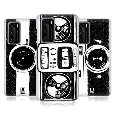 HEAD CASE DESIGNS HAND DRAWN GADGETS SOFT GEL CASE FOR HUAWEI PHONES 4