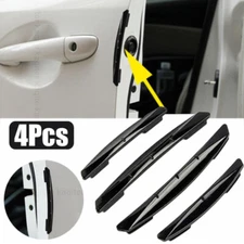 4pcs Car Door Anti-collision Protection Strips Car Side Door Edge Protector Trim