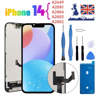 Für iPhone 14 Bildschirm Ersatz Lcd Display 3D Touch Premium Qualität Montage