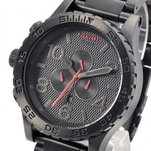 Nixon Herren Chrono Analog Quarz Uhr A083-2298 Edelstahl 51mm Zifferblatt - Bild 4 von 6