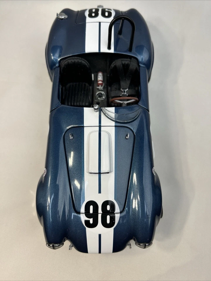 Revell 1988 fundido a presión, #98 azul Shelby Cobra HERMOSO Y PERFECTO ¡¡GUAU!! *Sin caja* Foto 3 de 4
