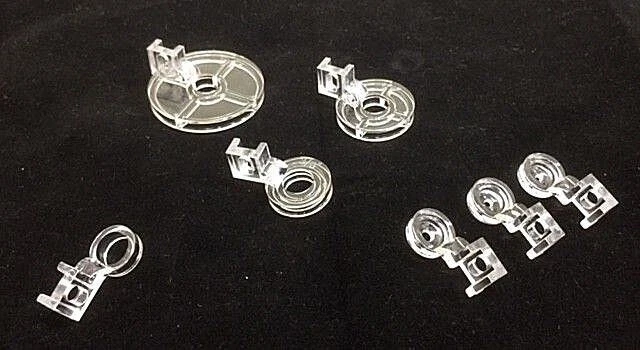 Clear Plastic Ruler Foot, Echo Feet & Couching Feet Kit (7 Feet)  Package - Image 3 of 4