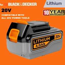 NEW LB2X4020 Battery For BLACK+DECKER LBXR20 20V Lithium LB2X4020-OPE 4.0Ah