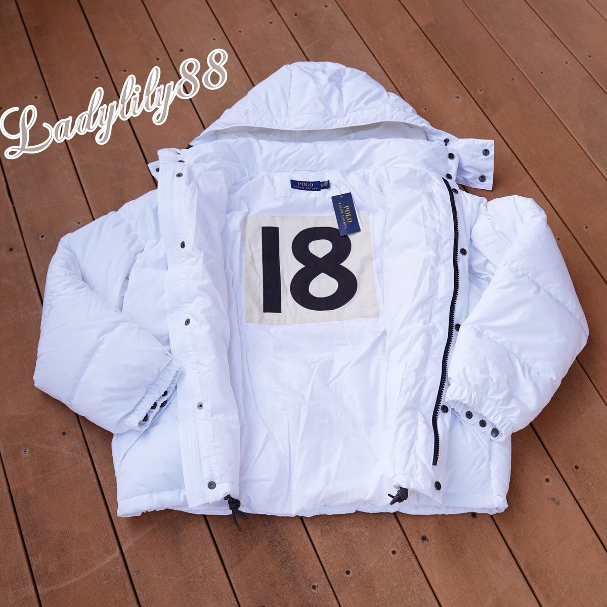 NWT Polo Ralph Lauren Men's Alpine World Cup Racing Down Hooded