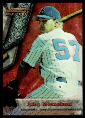 1994 Bowman's Best Red Refractor John Wetteland Montreal Expos #21