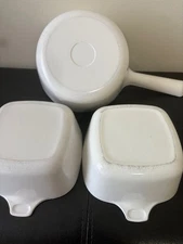 3pcs Corning Ware No Lids