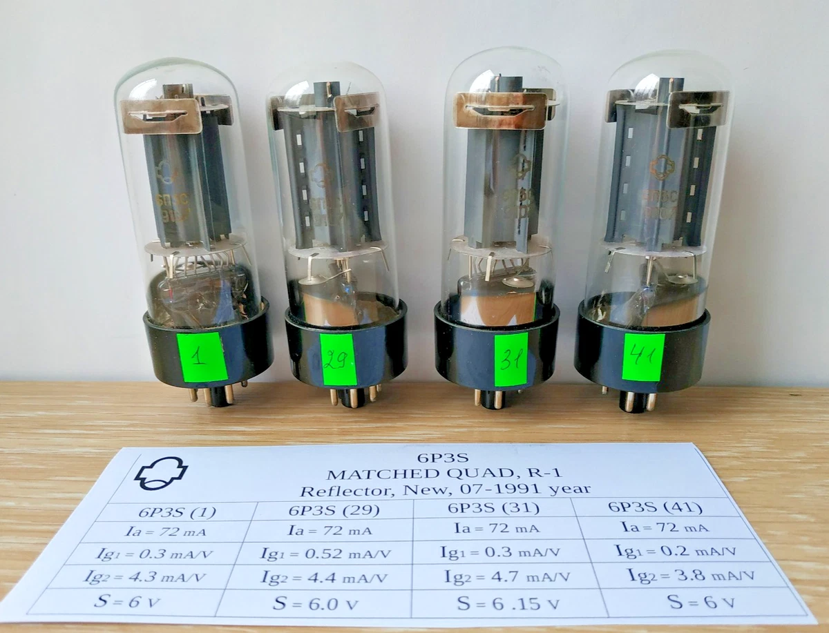 6l6gc matched quad products for sale | eBay