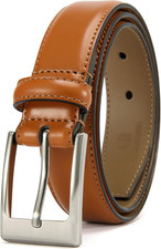 Boys Belt - 1 1/8" Leather Kids Belt for Dress - Perfect Companion to Youth Form