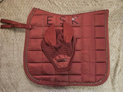 Eskadron Rustic Red Set Schabracke Fliegenhaube WB DL