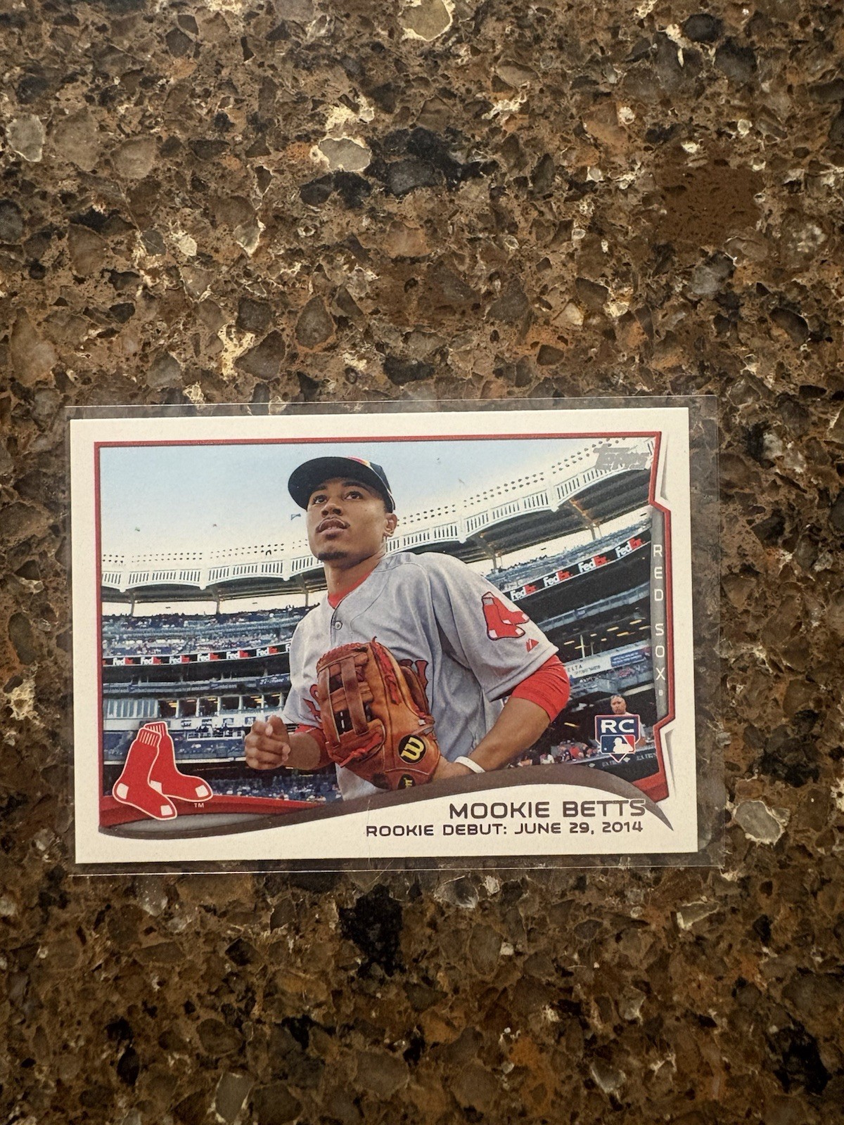 2014 Topps Update Series Rookie Debut Mookie Betts #US-301 (RC)