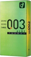 OKAMOTO ZERO ZERO THREE Aloe scent 10pc - Ship from California