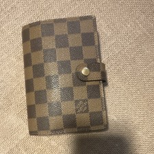 Louis Vuitton Damier Brown Leather Organizer Day Planner CA0968 Louis Vuitton Damier Brown Leather Organizer Day Planner CA0968 - Image 1