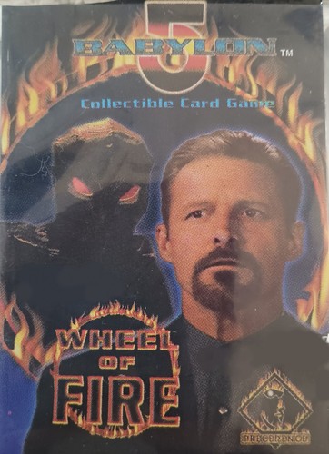 Babylon 5 CCG WHEEL OF FIRE Complete Set + Promo + Autos (156 Cards) NM