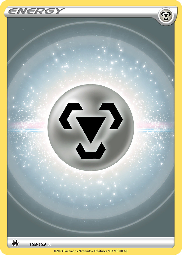 Metal Energy 159/159 Ultra Rare Crown Zenith Pokemon NM/M