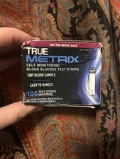 True Metrix 100 Blood Glucose Test Strips