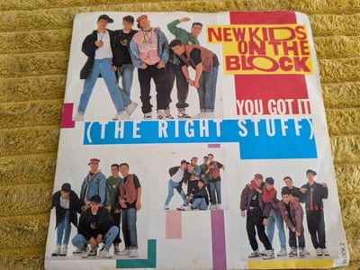 N.K.O.T.B-YOU GOT IT/(INSTRUMENTAL) BLOCK2 (1988) VG/VG+ 7'' PICTURE SLEEVE