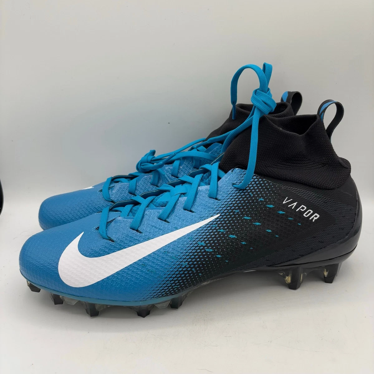 Size 12.5 Nike Vapor Untouchable Pro 3 Football Cleats AO3021-007 ‘Tidal Blue’ Vapor Untouchable Pro 3  main image 3