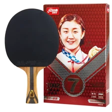 [DHS Sports USA] H7002 7 Star Table Tennis Racket Shakehand Professional w/ Case