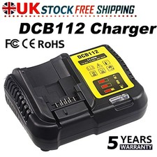 NEW 230V For DeWalt DCB112 FIT FOR 10.8V/12V/14.4V/18Volt Multi Battery Charger
