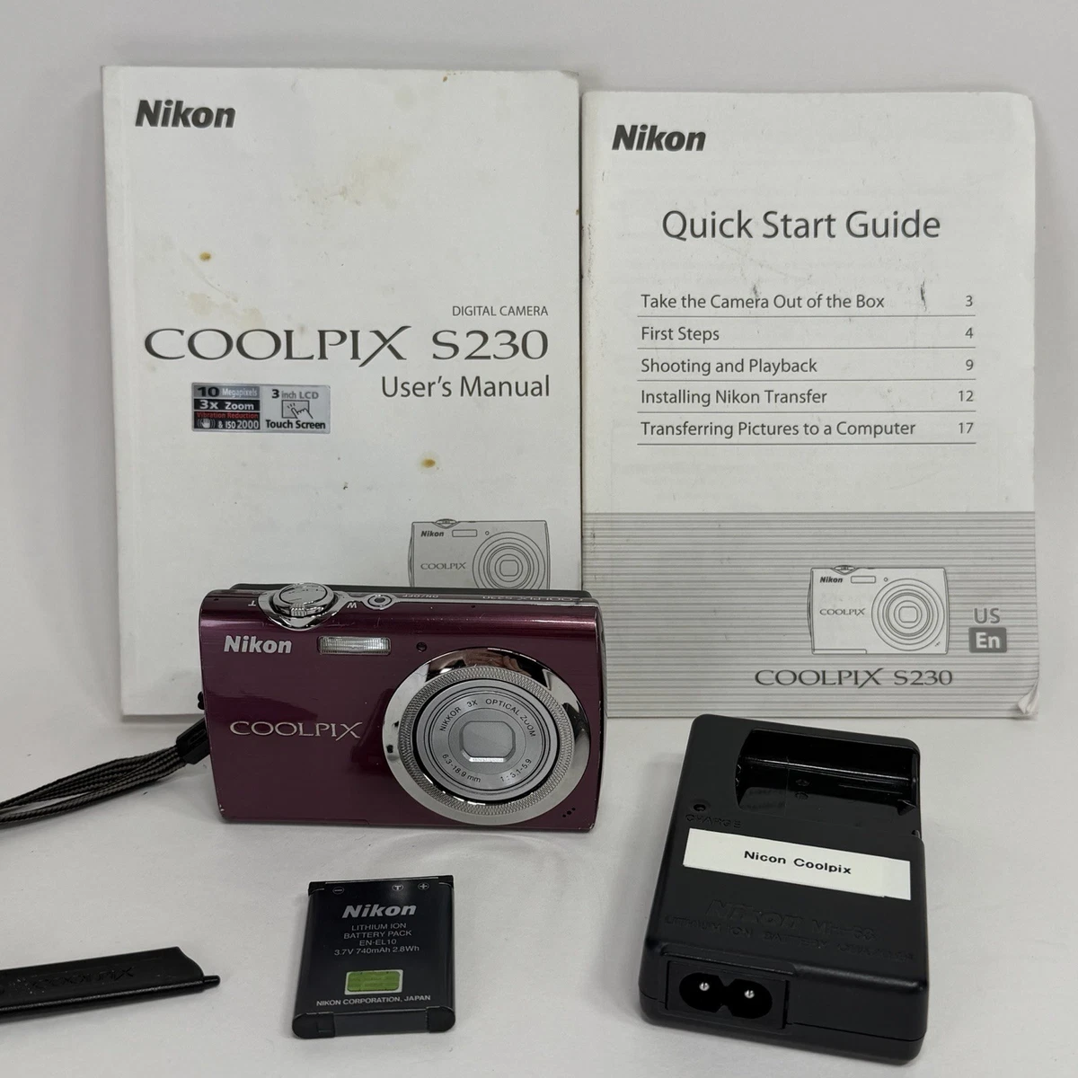 Nikon COOLPIX S230 Digital Cameras for Sale | Shop New & Used