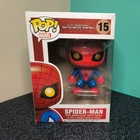 Amazing Spider-Man 15 Funko Pop Vinyl With Protector - Marvel Heroes Gold Eyes