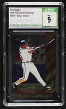 2000 Topps Prize MVP Promotion Brian Jordan #MVP7 CSG 9 Mint 09xd