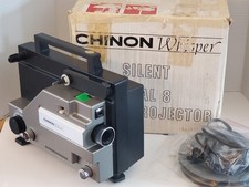 Chinon Whisper 727 Silent Dual 8 Movie Projector 8mm Film READ: REPAIR OR PARTS