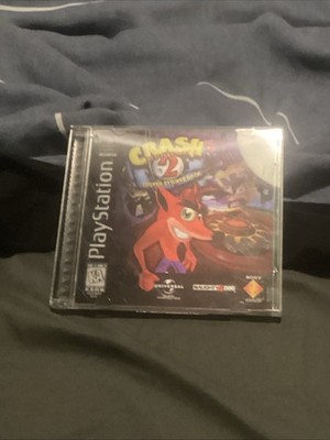Crash Bandicoot 2: Cortex Strikes Back | Black Label | Hologram | PS1 | CIB