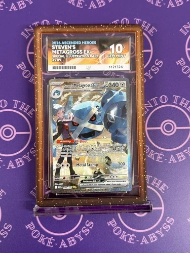 ACE 10 - Steven's Metagross Ex - 289/217 - Ascended Heroes