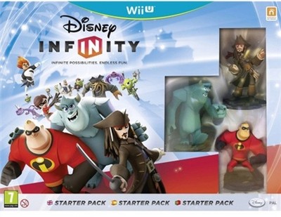 Disney Infinity Starter Pack Nintendo WII U Videospiel Original UK Release Gaming