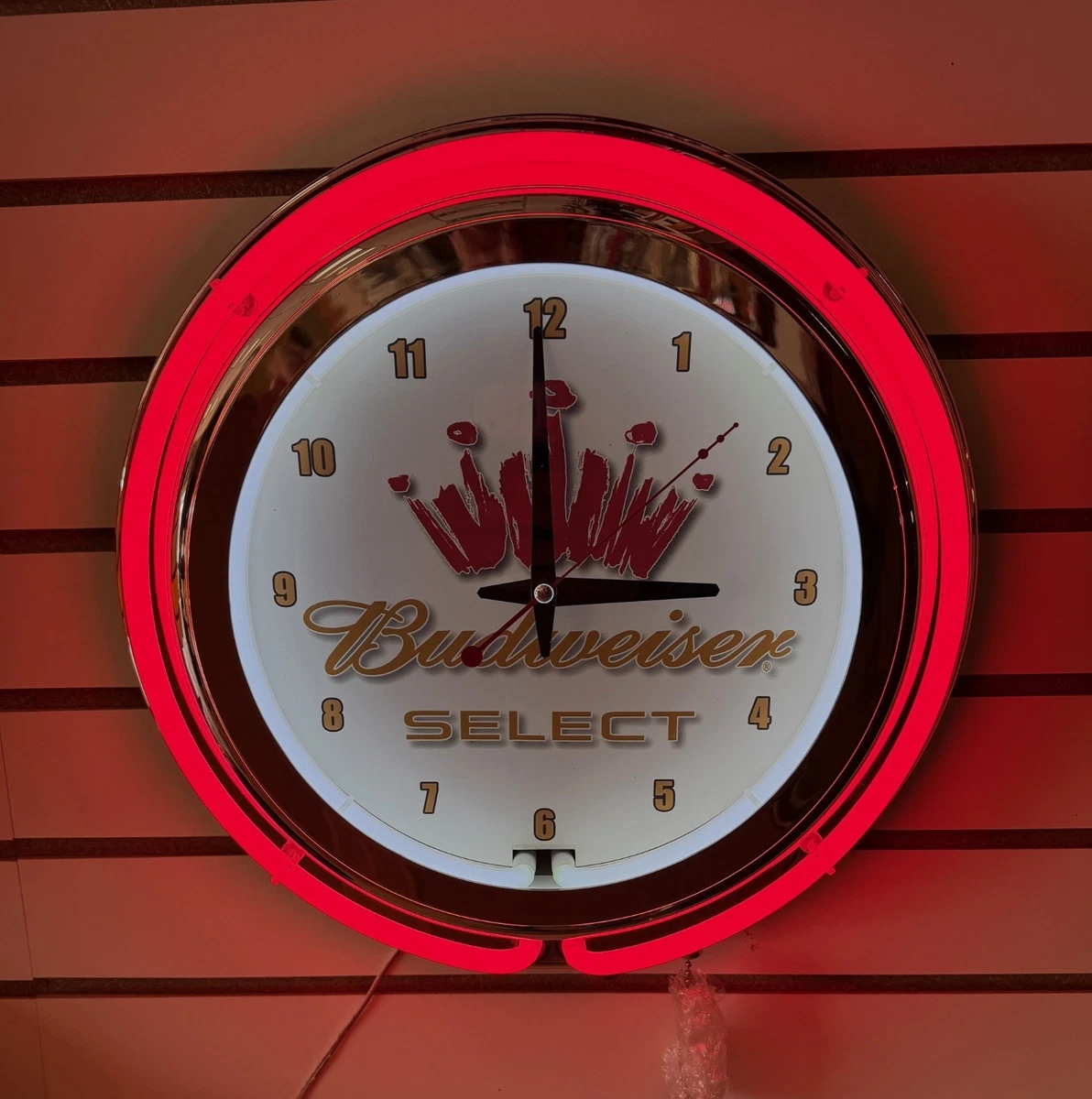 budweiser beer clock products for sale | eBay