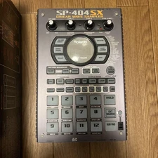 Roland SP-404SX Linear Wave Sampler with Manual and AC Adapter Lightly Used