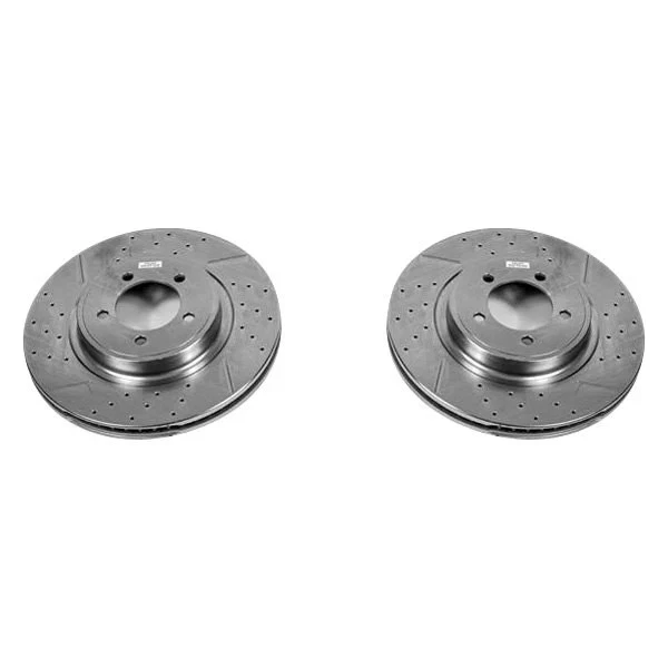 PowerStop AR8592XPR Brake Rotors For Lincoln Aviator 2003-2005 Front Foto 2 de 4