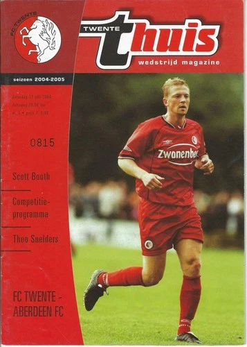 Programme 04-05 FC Twente - Aberdeen