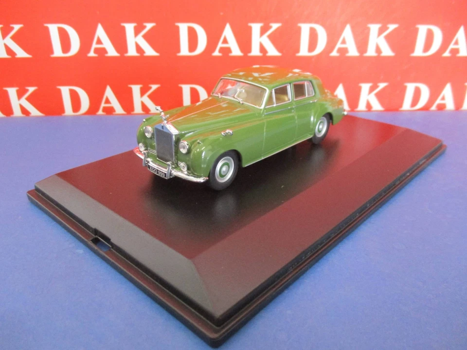 Die cast 1/43 Modellino Auto Rolls-Royce Silver Cloud I Smoke Green - Immagine 2 di 4
