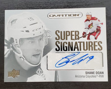2023-24 Ovation Shane Doan Super Signatures Auto #SS-SD Arizona Coyotes