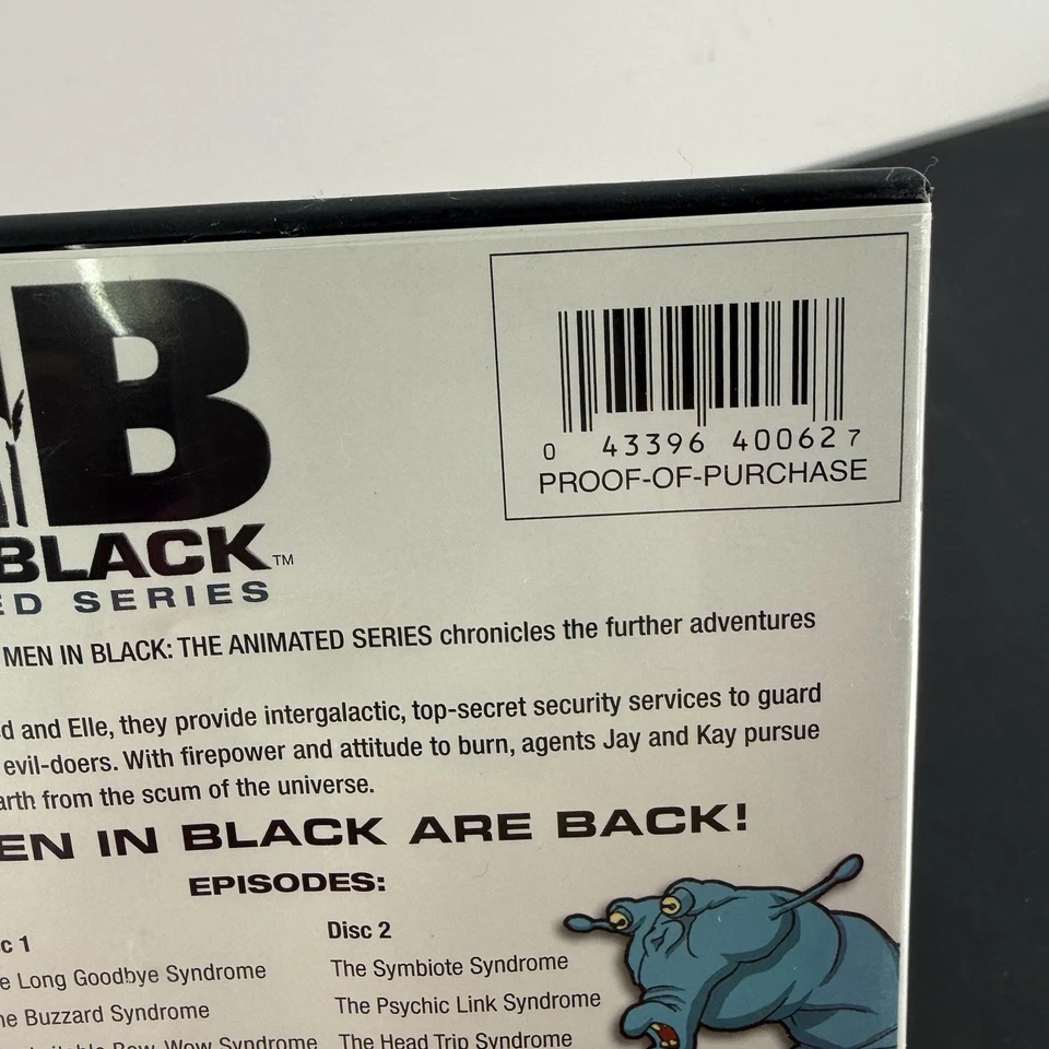 Men In Black: The Animated Series - Season 1 (DVD, 2-Disc Set) RARE OOP Region 1 - Image 3 of 4