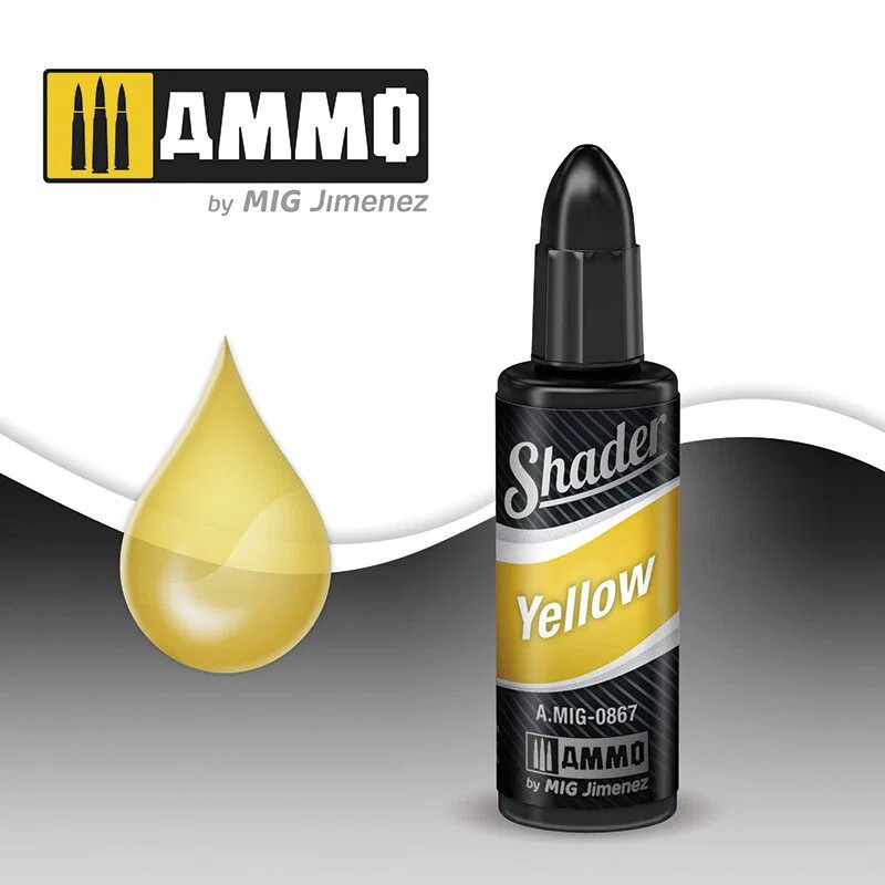 Ammo Mig 867 - Shader 10ml - Yellow