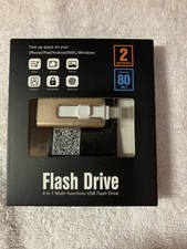256GB USB Flash Drive for Phone and Pad, Photo Stick High Speed B-256GB Gold