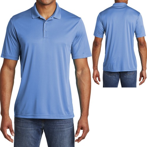 Mens Polo Shirt Performance Dri Fit Moisture Wicking XS, S, M L XL 2XL 3XL, 4XL - Picture 6 of 13