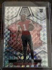 2024 Panini Mosaic - Rookies Silver Prizm #328 Xavier Worthy (RC) Chiefs